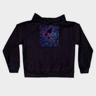 Black Panther Art - Glowing Edges 413 Kids Hoodie